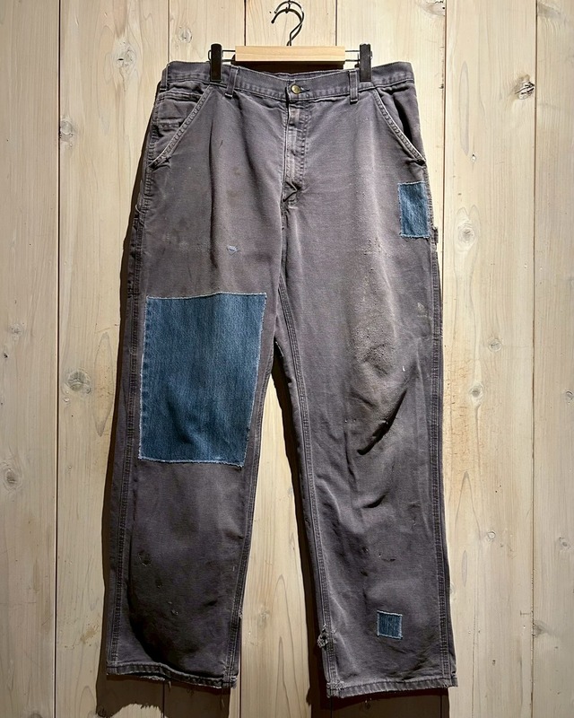 【a.k.a.C.a.k.a vintage】"Carhartt" Good Aging × Repair Duck Painter Pants