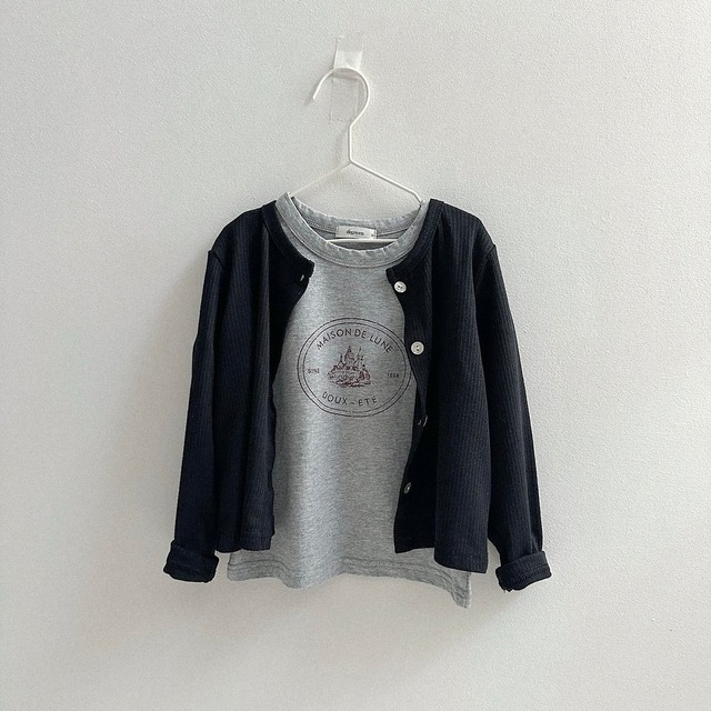 【予約】picnic cardigan / digreen（kids）