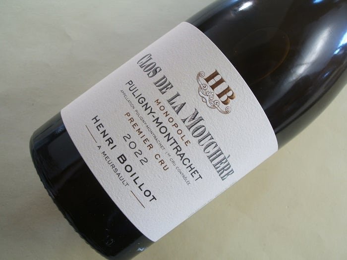 ピュリニー・モンラッシェ 1級 クロ・ド・ラ・ムーシェール 2022年