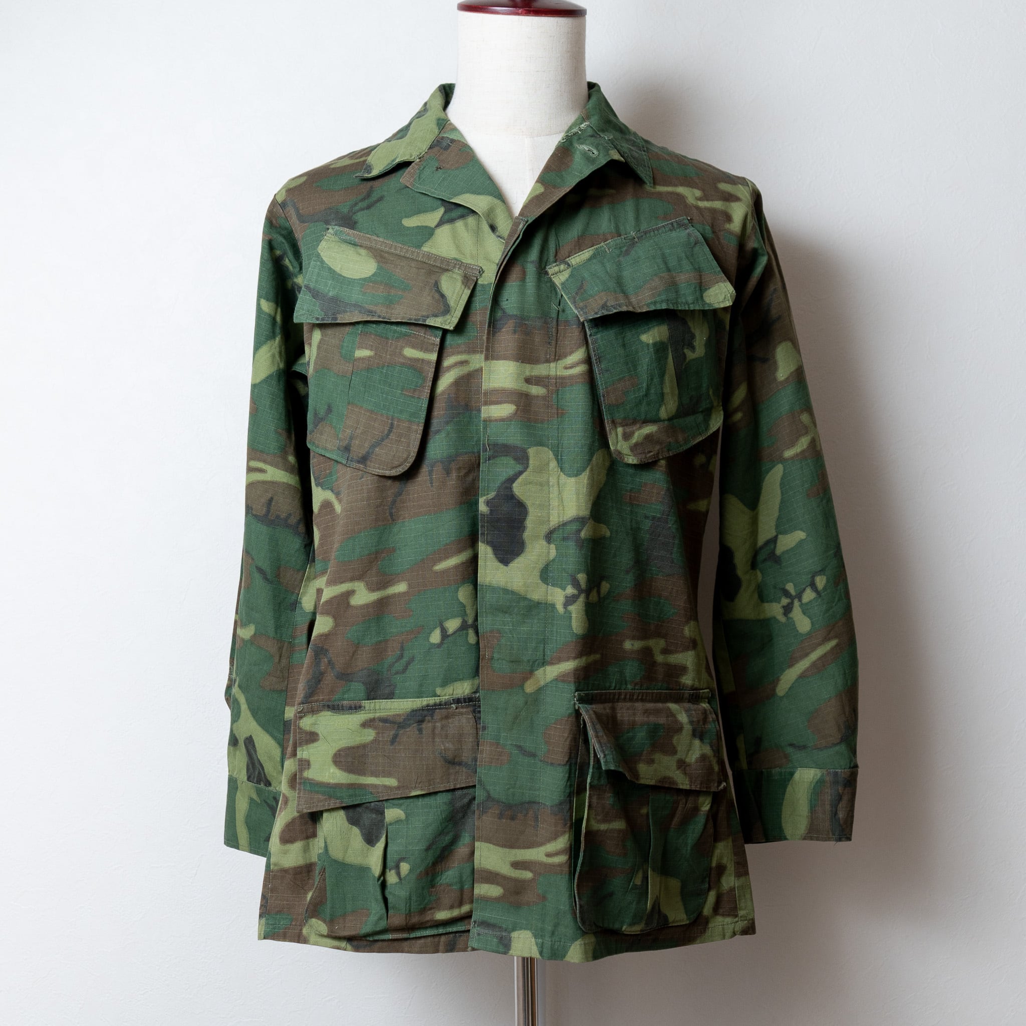 S-L】U.S.Army 60's Jungle Fatigue Jacket ERDL 