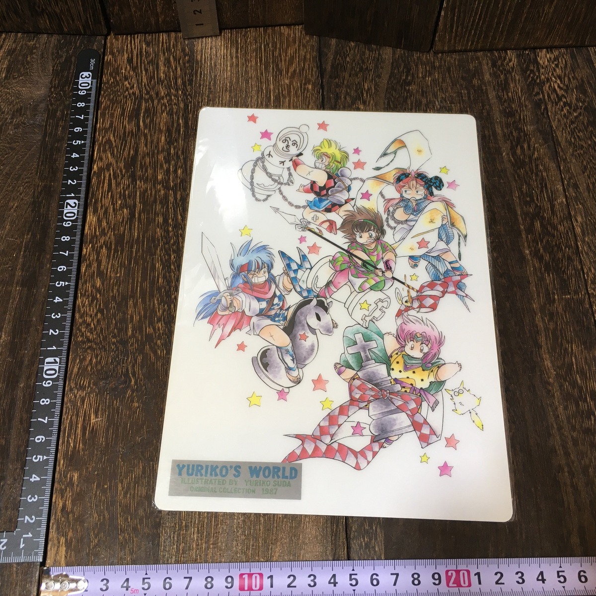 巣田祐里子 下敷き YURIKO'S WORLD