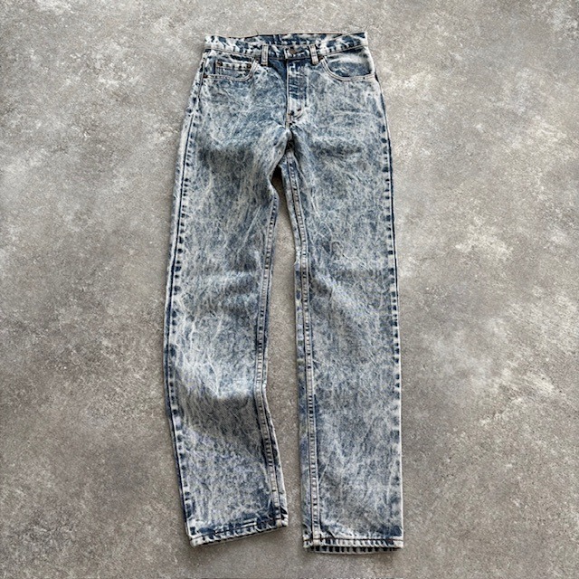 Levis】80s リーバイス505 ケミカルウォッシュ アシッドウォッシュ 