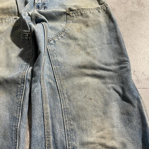 USA生地製 デニム ダブルニー Carhartt B73 DST 32×32 詳細写真14