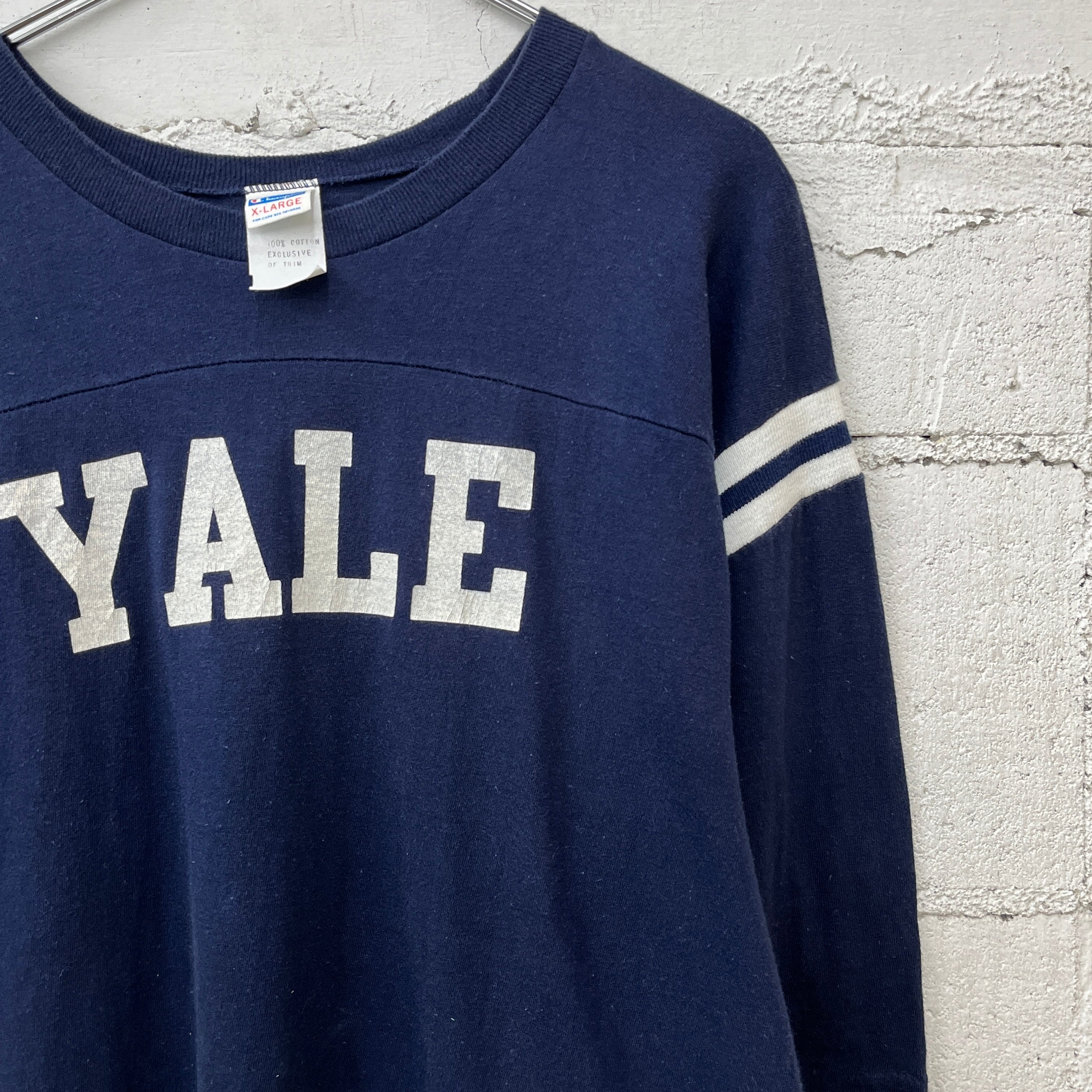 70s Champion YALE FootBall T-Shirt 70年代 チャンピオン イェール