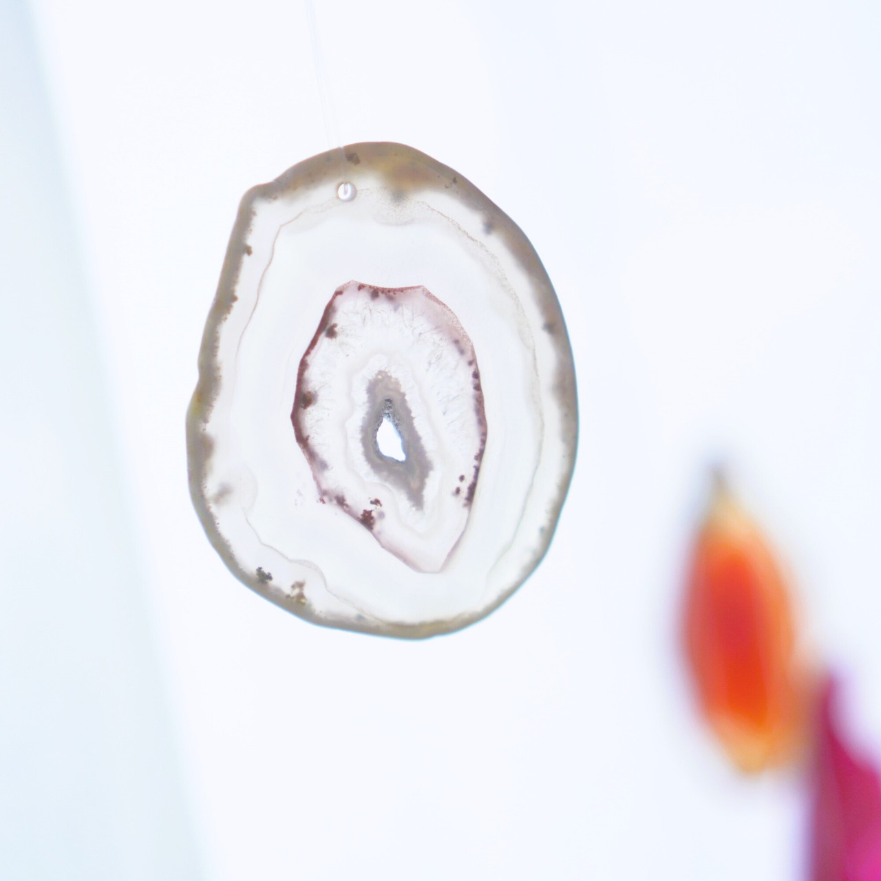 Dramatic Flowers 02 - アゲートヒーリングチャイム / Agate Sun Catcher Wind Chime 098