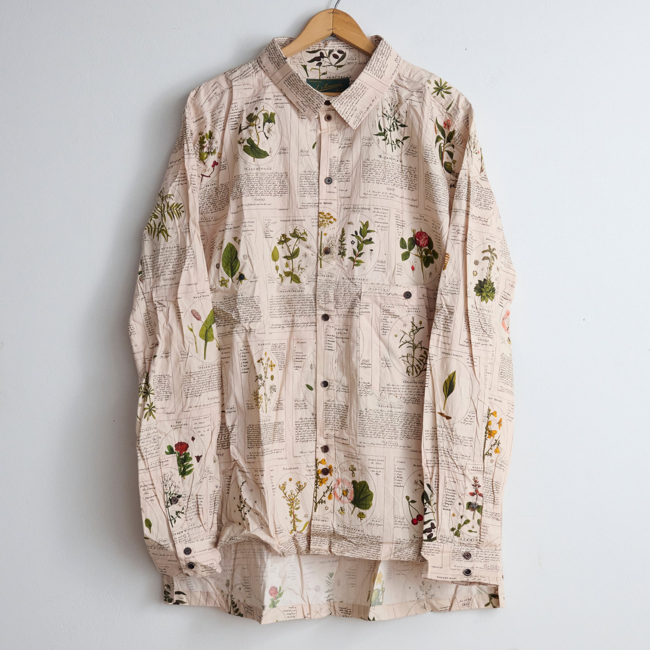 JAN MACHENHAUER ヤンマッケンハウアー コットン長袖シャツ 50%off sale!】JAN MACHENHAUER ヤンマッケンハウアー Ran