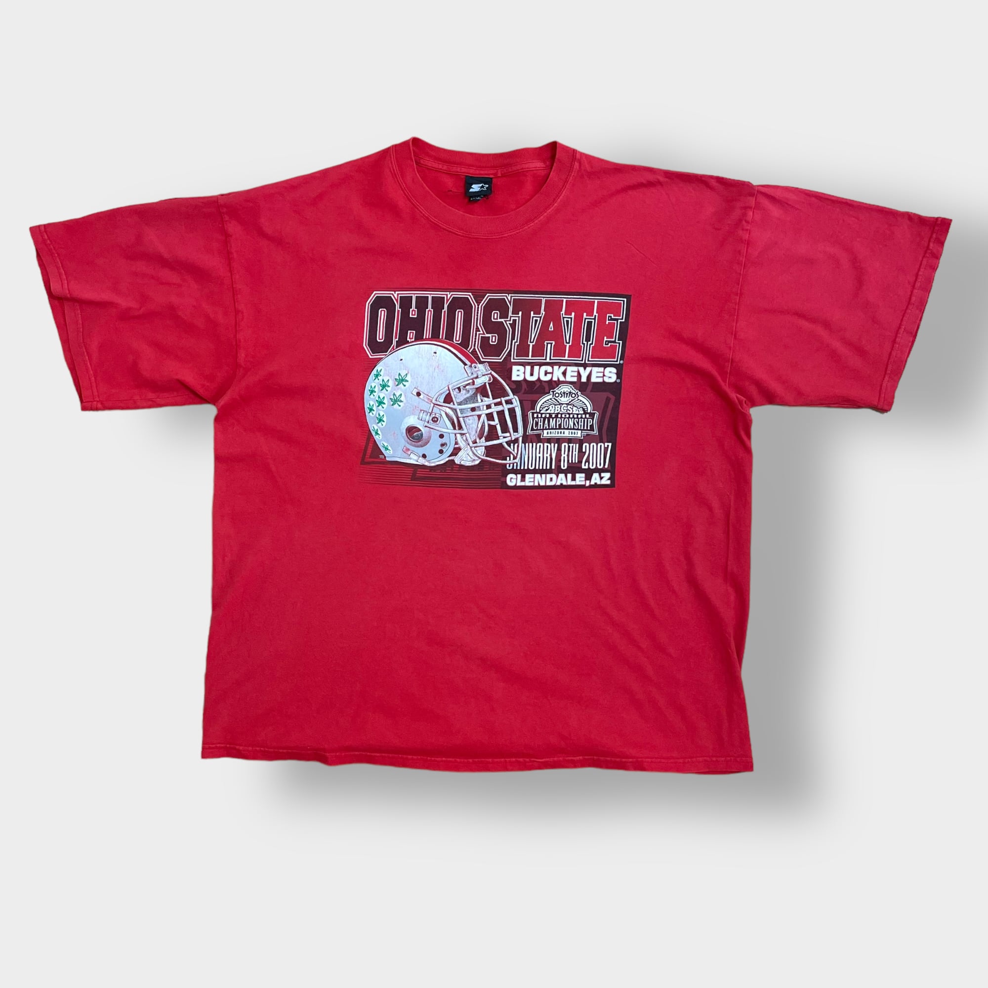 90s スターター オハイオ大学 バックアイズ ナイロンジャケット 刺繍