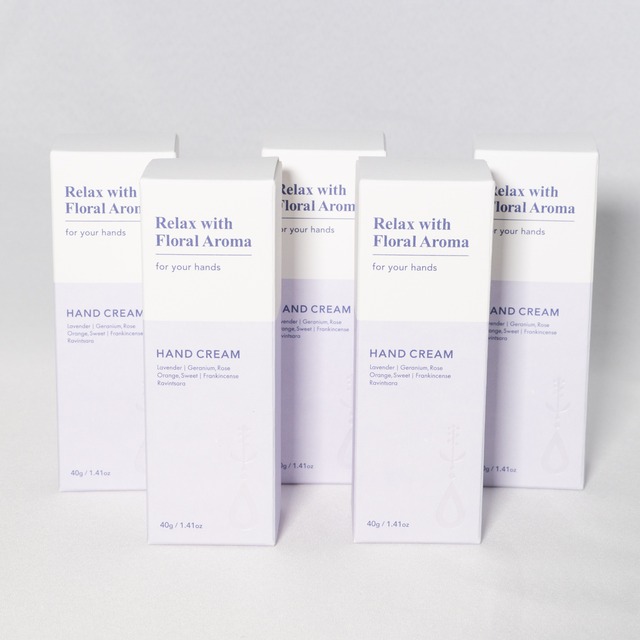 ラヴァーレ ハンドクリーム（箱入り5本セット）