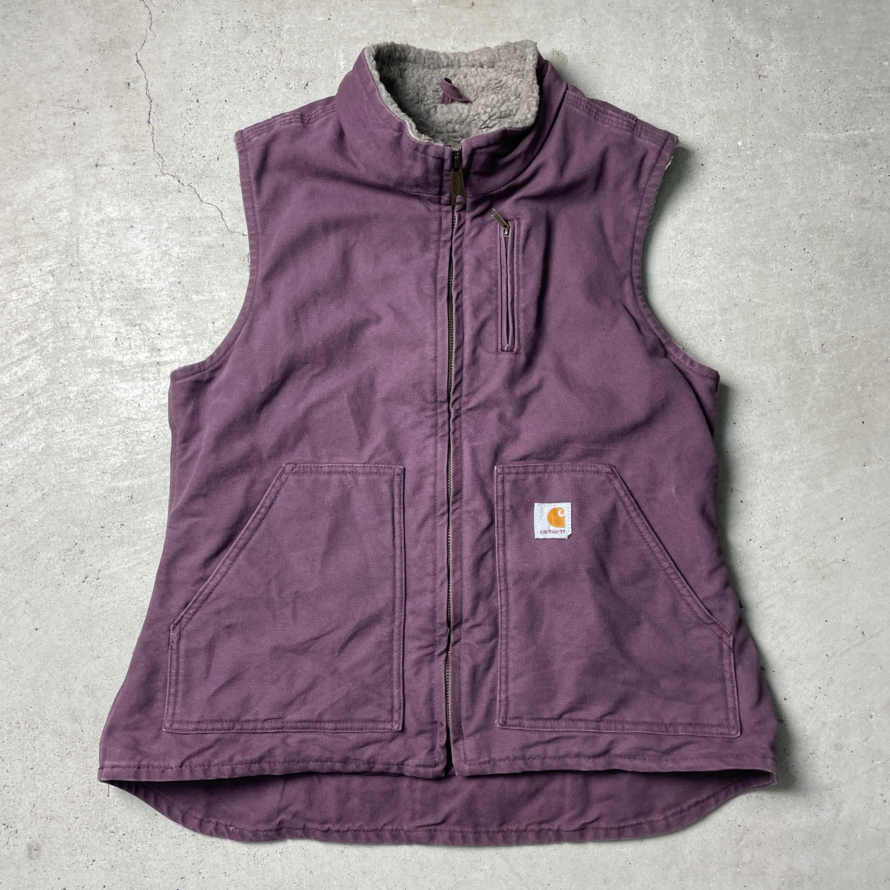 Carhartt カーハート サンドストーンモックネックベスト WV001 ダック 
