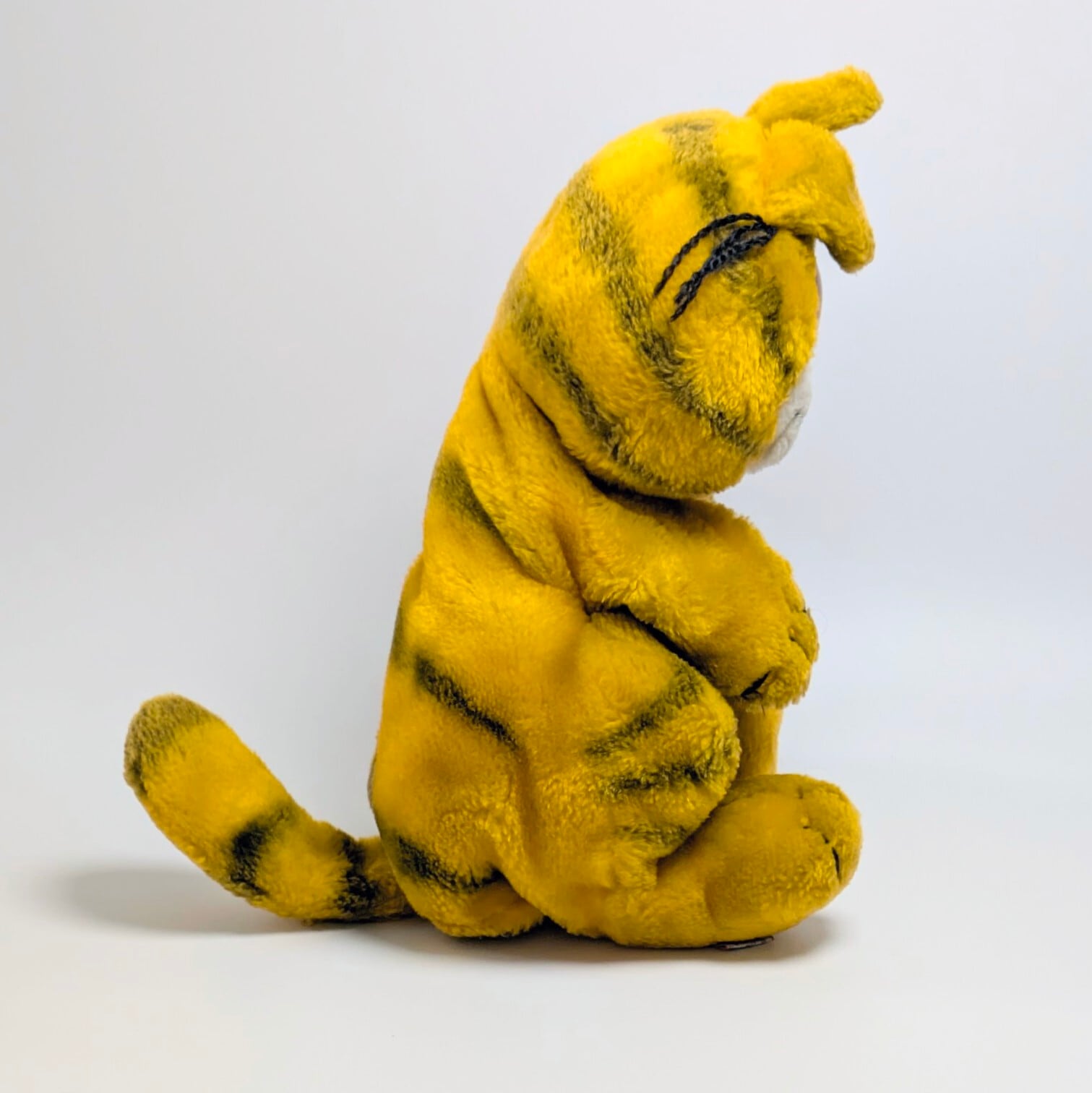 ☆ VINTAGE 1980年代初期 ☆【 Garfield ( ガーフィールド ) 】『 ガーフィールド ハンドパペット 』ぬいぐるみ プラッシュ plush 1980年代年製 〚アメリカン雑貨 アメトイ〛