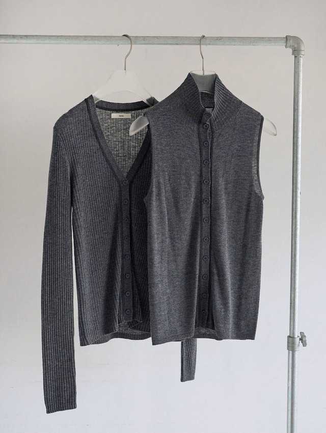 621.anuke（アンヌーク）Layered Highneck Knit　62620512