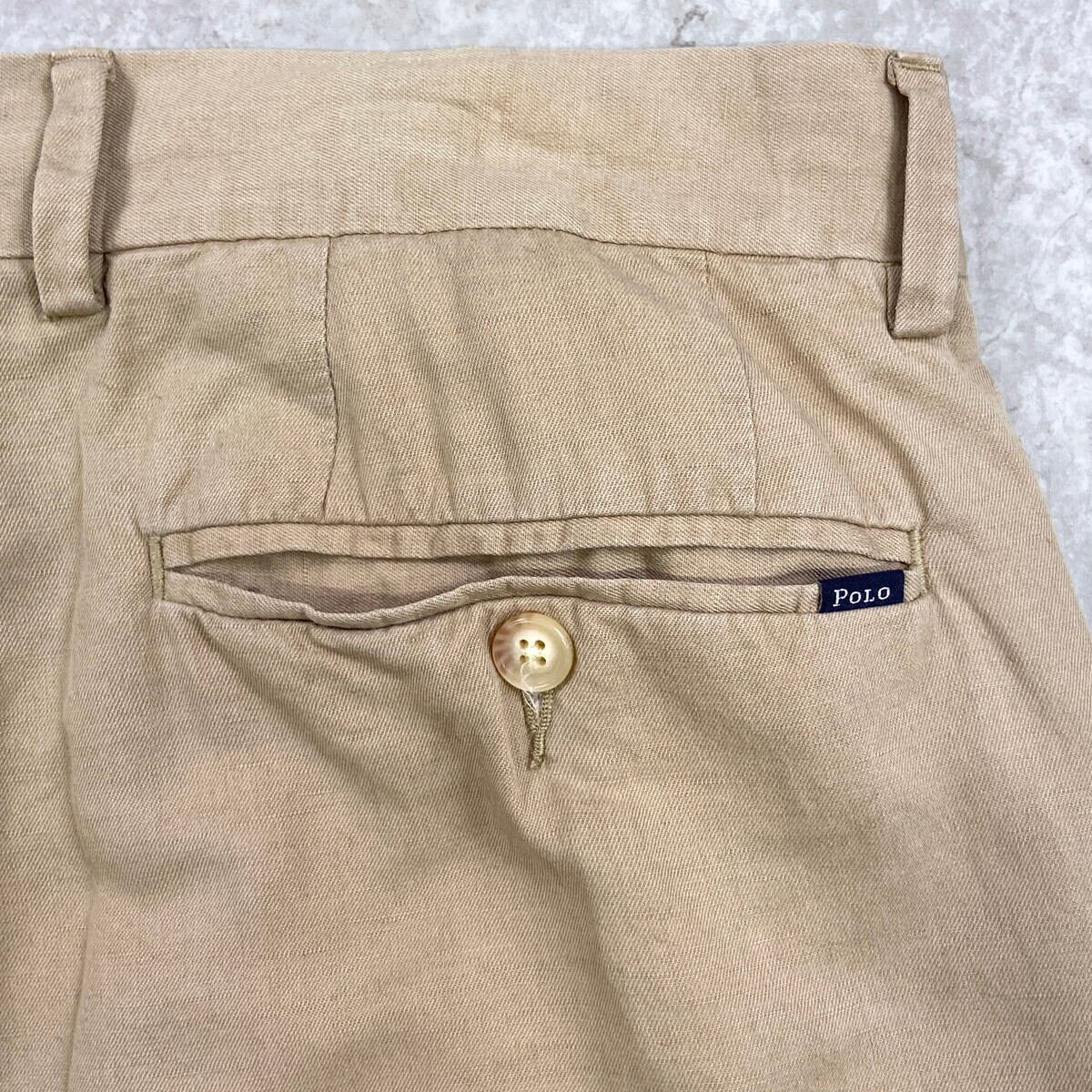 Polo Ralph Lauren ポロラルフローレン コットン×リネンパンツ メンズ