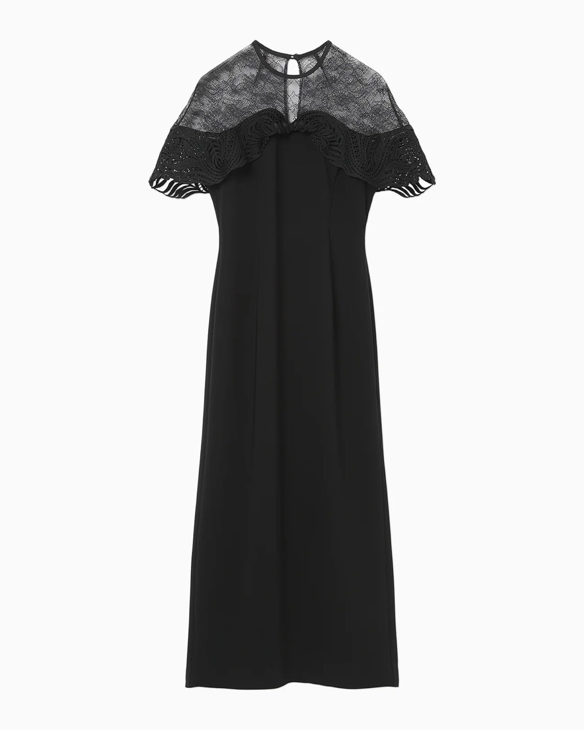 mame kurogouchi Kids Dress black 120サイズ Mame Kurogouchi】Tulle Lace Classic Dress | インターナショナル