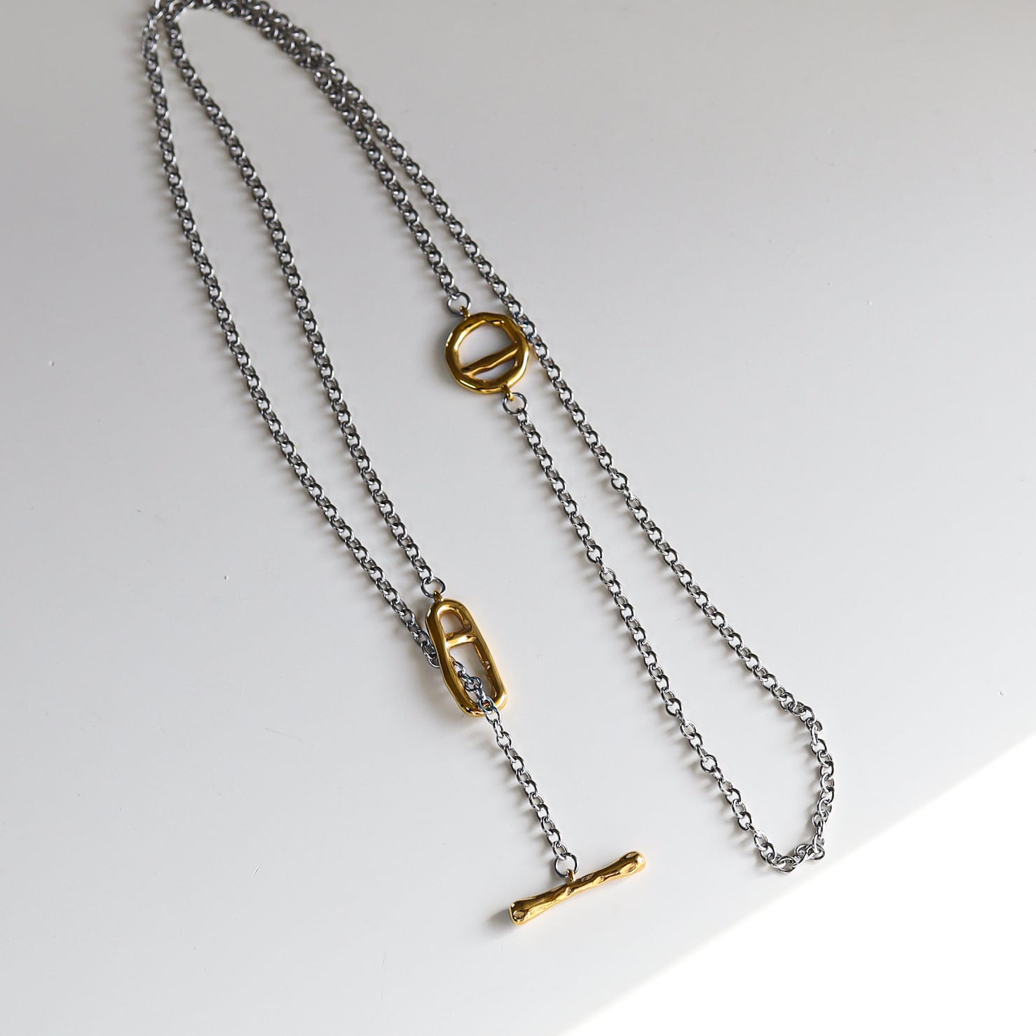 stainless 4way necklace SN098 | RIN. accessory ｜ステンレス