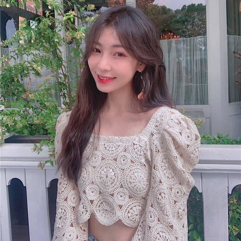 スプリングスタイルルーズパターンシャツ トップス レディース 春物 スクウェア YY-ファッション44287881188