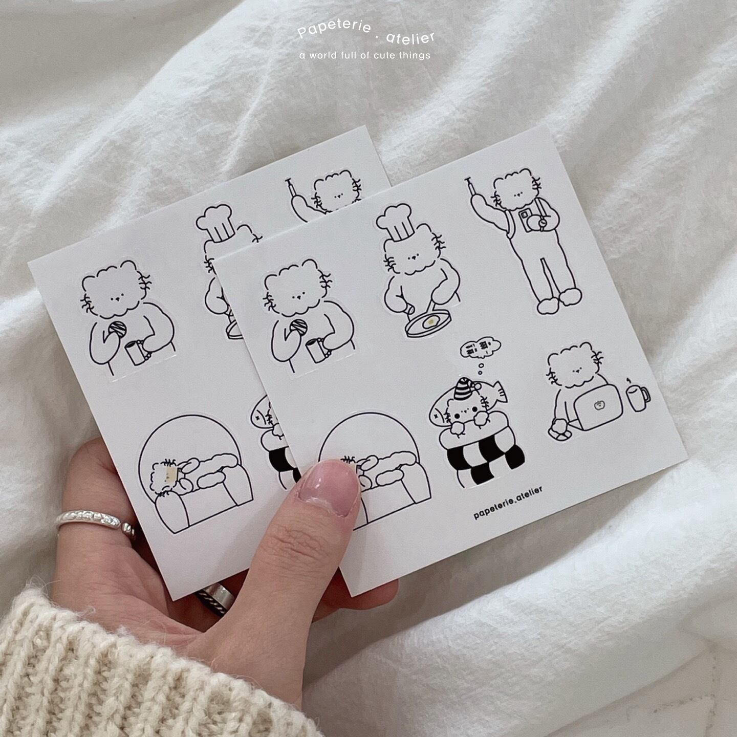 papeterie.atelier 〔Plumpy 02 sticker〕