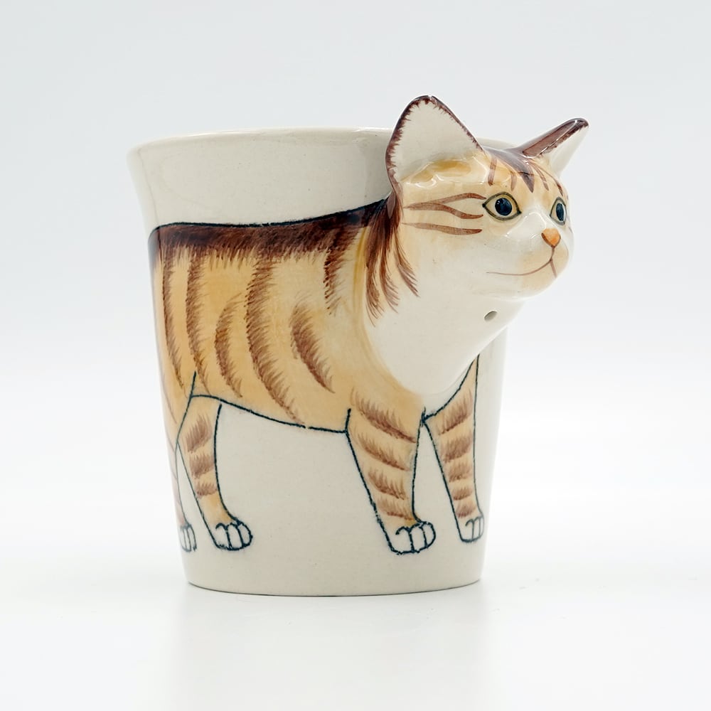 猫マグカップ(AnimalMug3Dマグ)オレンジタビー | Pay ID