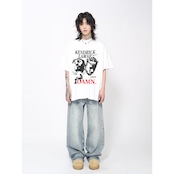 VINTAGE ストリート DAMN Tシャツ T1796