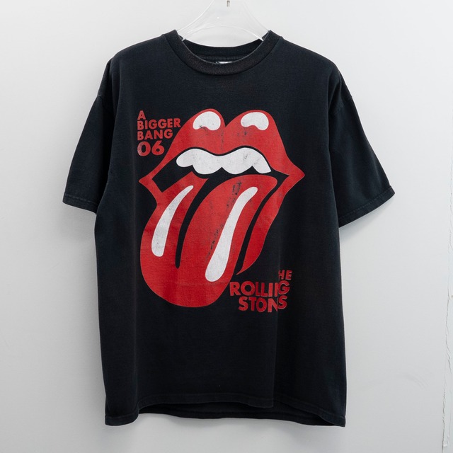 The Rolling Stones " A Bigger Bang Rip&Tongue " Cut Tag Fits XL 【A5-344】