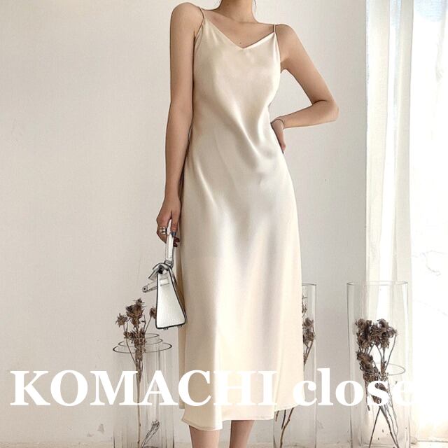 【送料無料】 ドレス パーティードレス キャミドレス サテンロングドレス ミドル丈 Vネック ノースリーブ サスペンダー サテン ハイウエスト スリム 細身 韓国 レディース かわいい 可愛い キュート 大人可愛い 大人女子 シンプル きれいめ 大人 気品 上品 おしゃれ お洒落 こなれ感 大人女子 セクシー エレガント フェミニン S M L アプリコット 夏 オルチャン 20代 30代 40代 お呼ばれ パーティー 結婚式 二次会 披露宴 謝恩会 美脚 脚長 コーデ インスタ映え トレンド