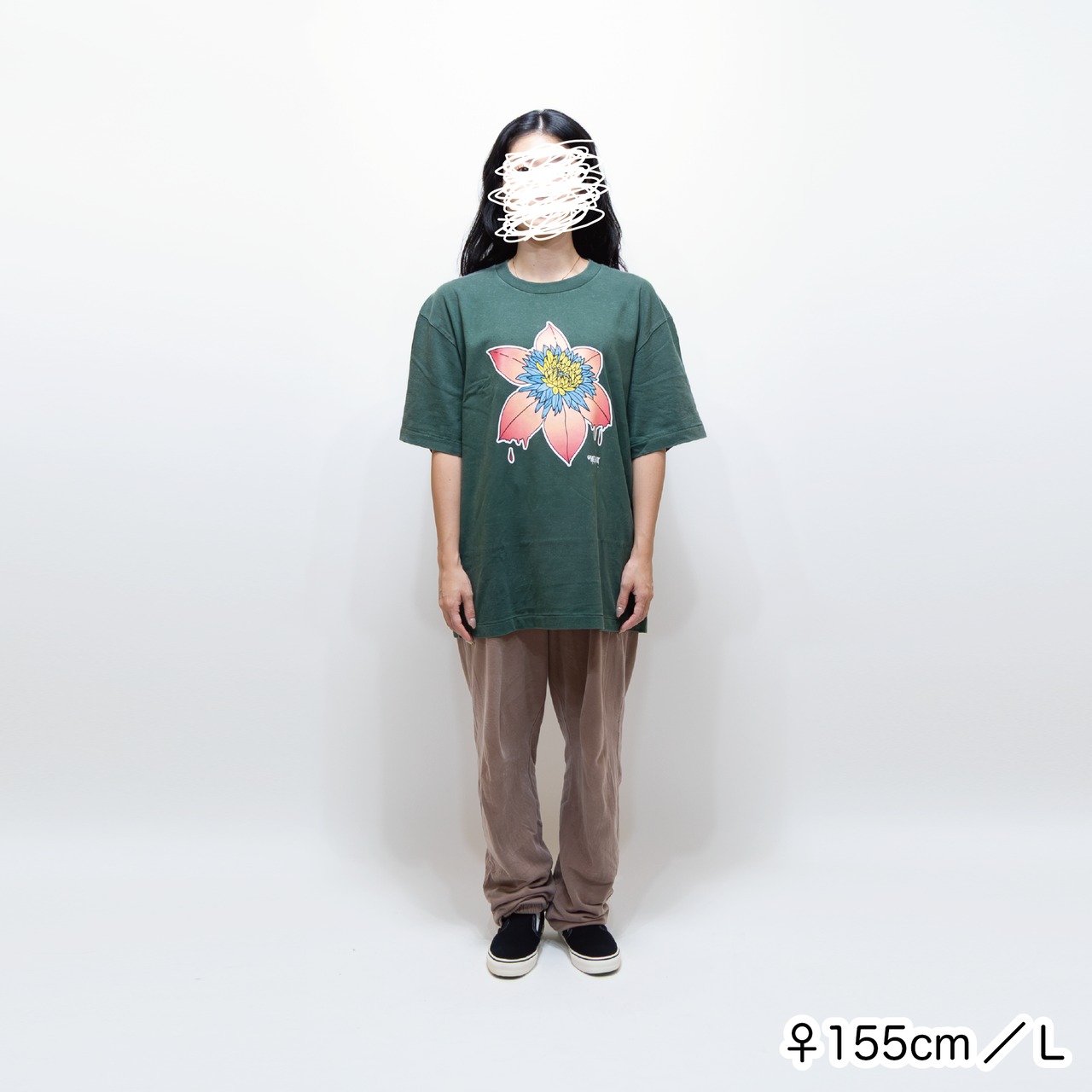 WANT clematis TEE [フェードグリーン]