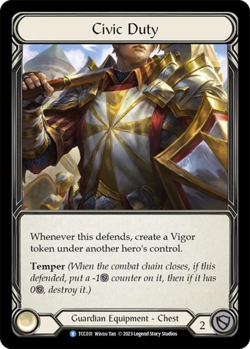 TCC031【Guardian】Civic Duty 状態SP 画像