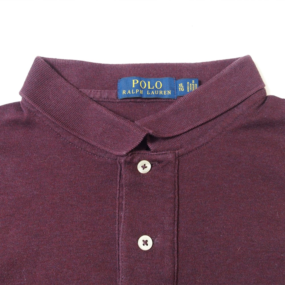 POLO RALPH LAUREN ポロシャツ ポロ ラルフローレン バーガンディ ワン