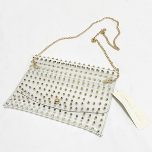 DONNEE PAR DIEU Studs PVC Bag