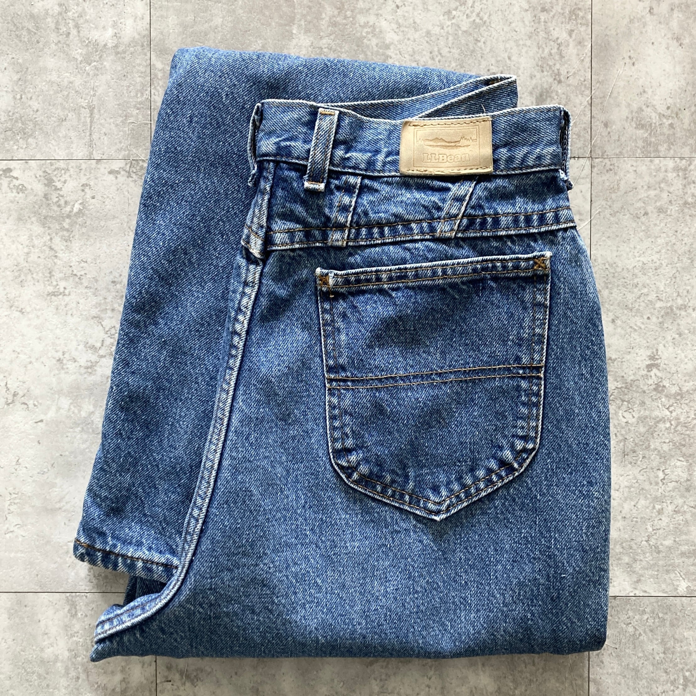USA製】90s L.L.Bean エルエルビーン アメリカ製 表記12TALL レザー