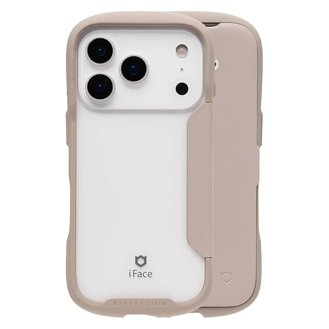 iFace Reflection iPhone 12/12 Pro ケース 手帳型 クリアケース