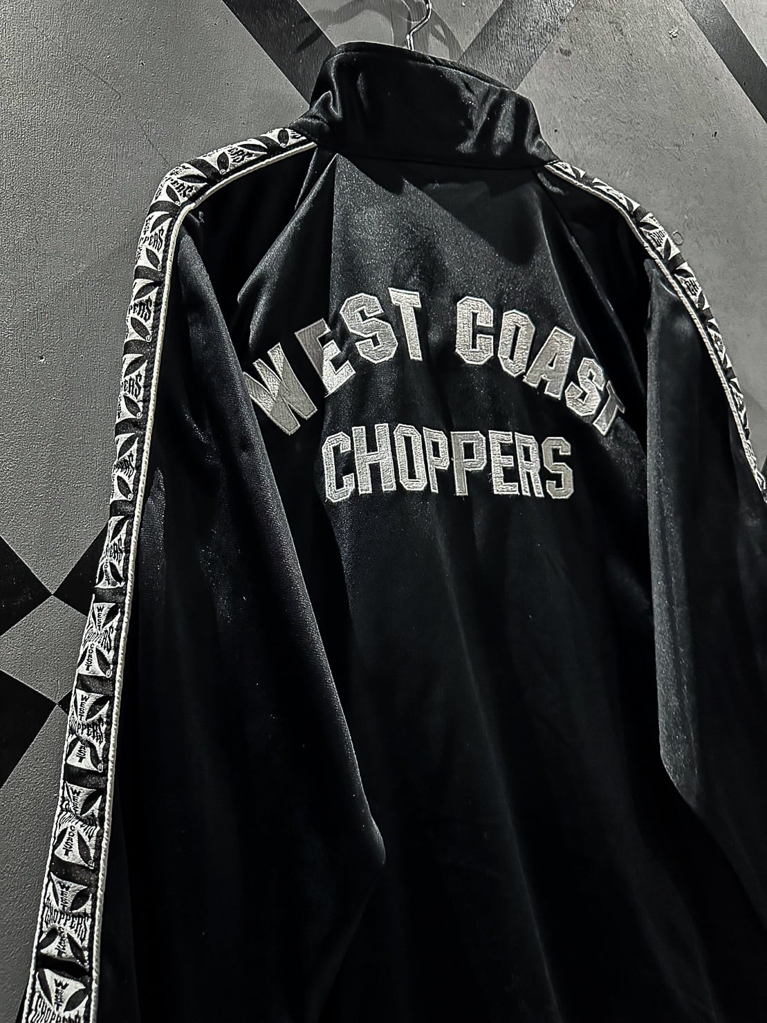 ヴィンテージ 古着 WEST COAST CHOPPERS ジャケット M 黒 X VINTAGE】