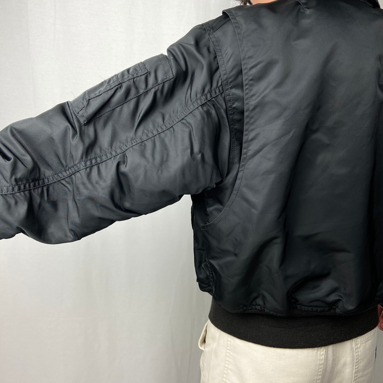 Schott ショット CWU-R ミリタリー フライトジャケット メンズM 古着 