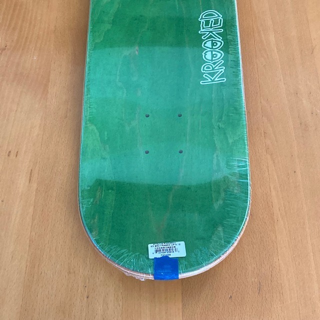 Krooked Framed Up Deck 8 12 X 31 32インチ Blue Stain クルキッド クルックド フレームアップ デッキ 8 12インチ ブルーステイン Pretzels Skateboard And Culture