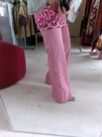 80’s lace up flare pants | 80年代 編み上げフレアパンツ