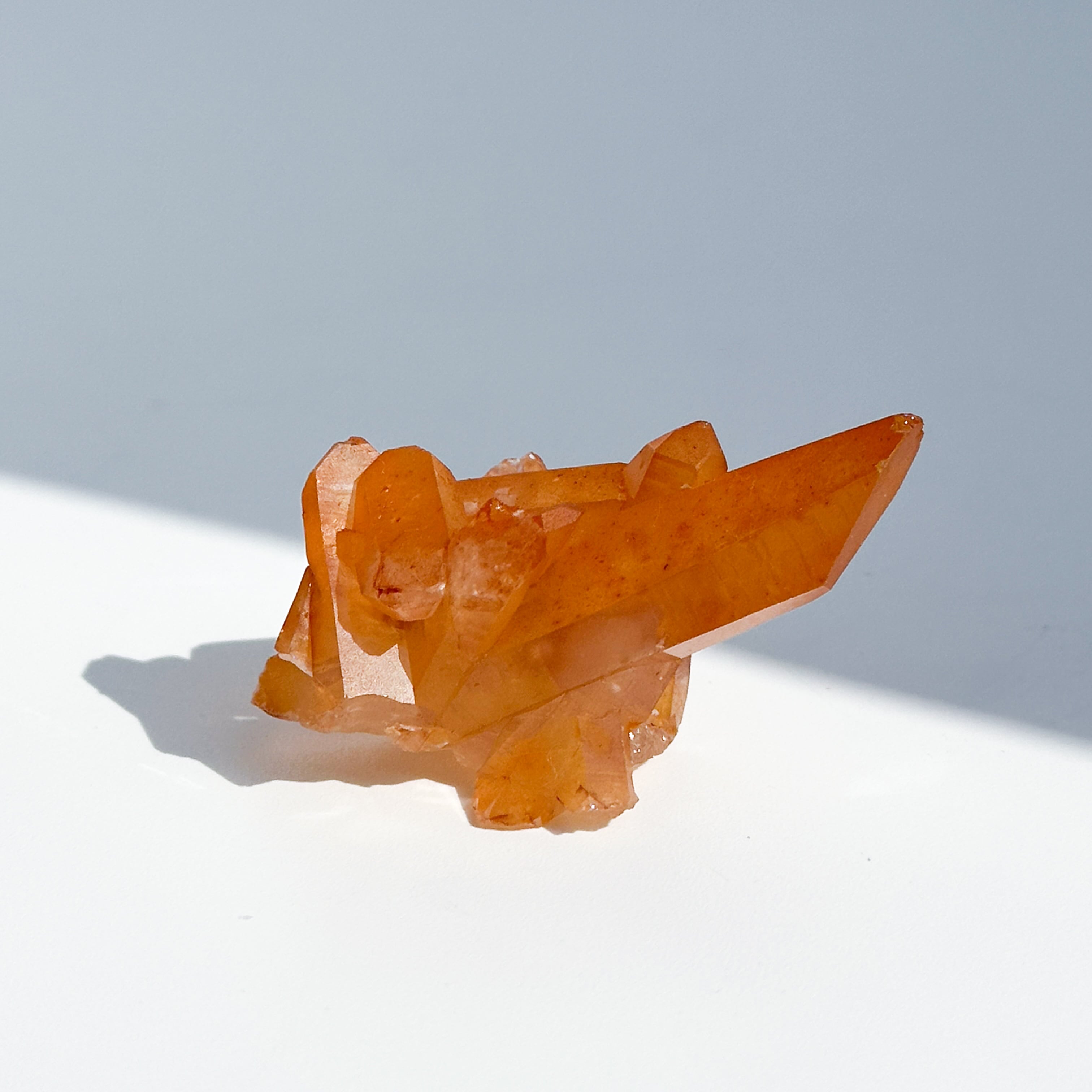 ミナスジェライス産タンジェリンクォーツ クラスター34◇ Tangerine