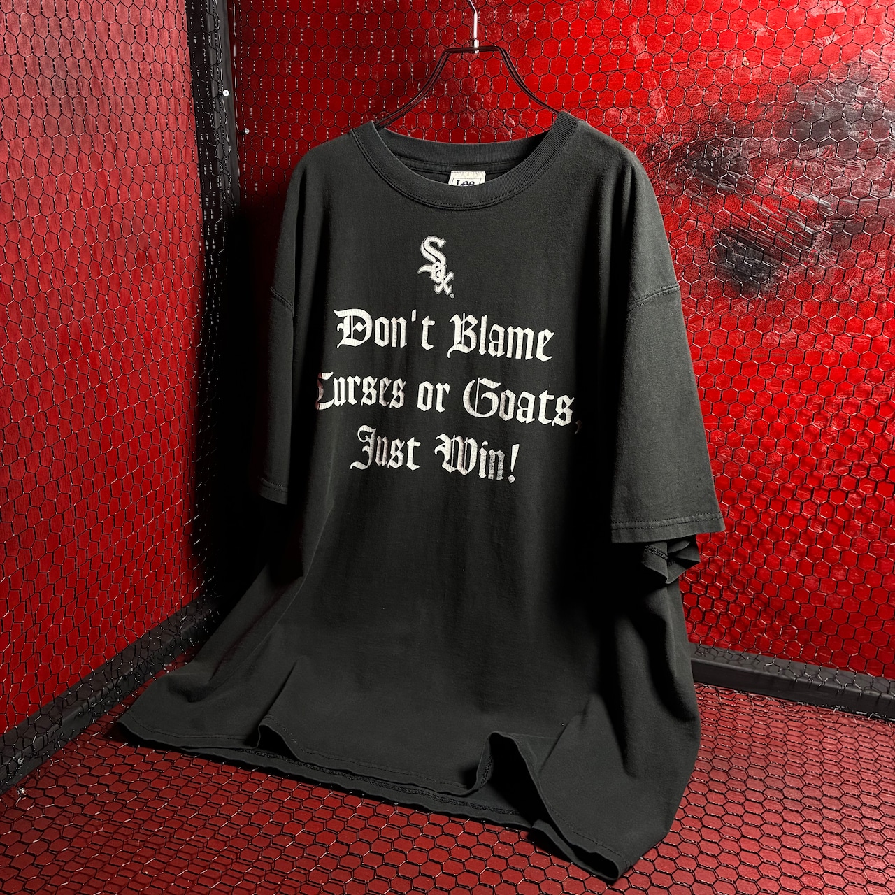 00s Lee MLB CHICAGO White Sox メッセージTシャツ ホワイトソックス シカゴ