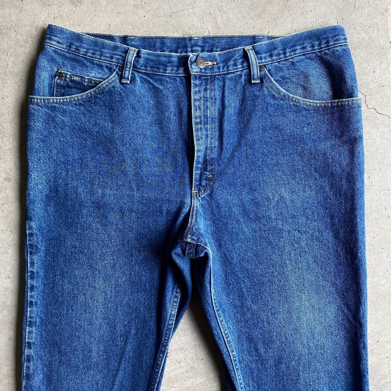 ビッグサイズ Lee リー 200 テーパード デニムパンツ メンズW40 古着