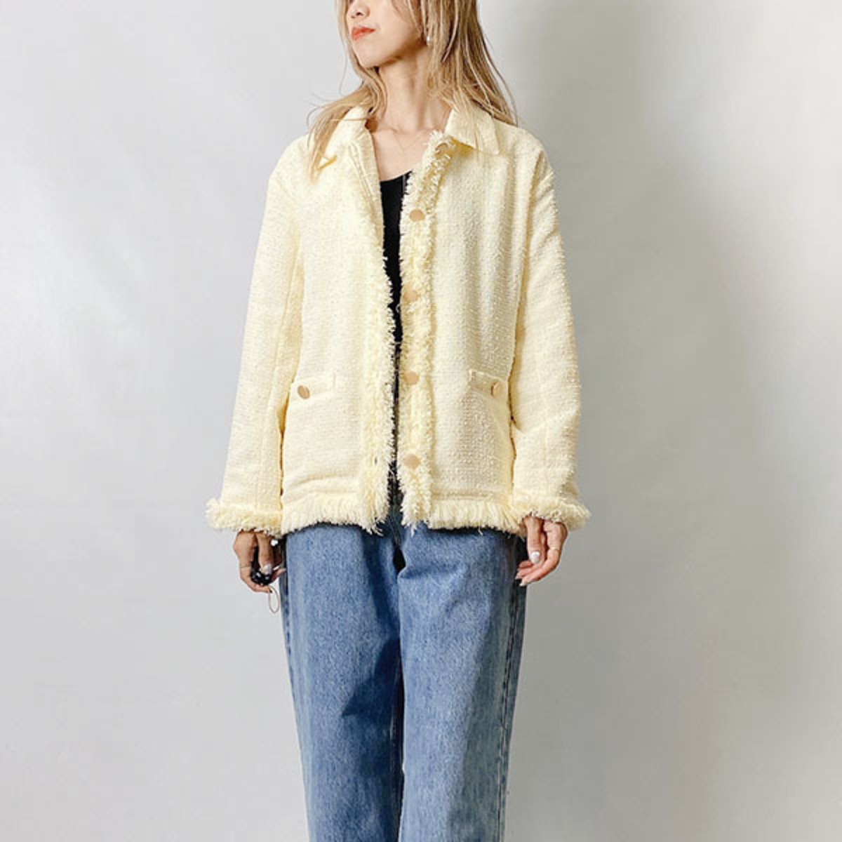 SALE] LAGUNAMOON ラグナムーン ツイードジャケット 0323501001 | BIEN