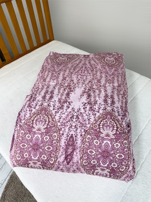 羽毛肌掛ふとん　ブリタン【シングル】【ピンク】【ブルー】