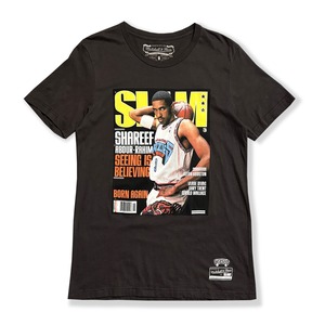 Shareef Abdur-Rahim 【Vancouver Grizzlies】 SLAM Printed T-Shirt. Mitchell & Ness