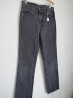 1980’s USA Levi’s 718-0221 Stripe Black Denim Pants／W28-29
