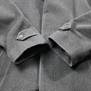 vintage FENDI cashmere brend wool balmacaan coat