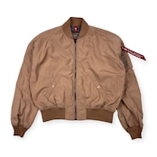 ALPHA INDUSTRIES アルファインダストリーズ MA-1 ブルゾン M/くすみピンク レディース