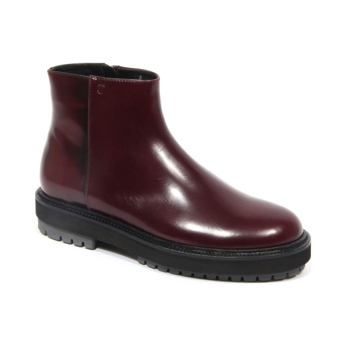 TOD'S トッズ メンズ サイドゴアブーツ レザー レッド