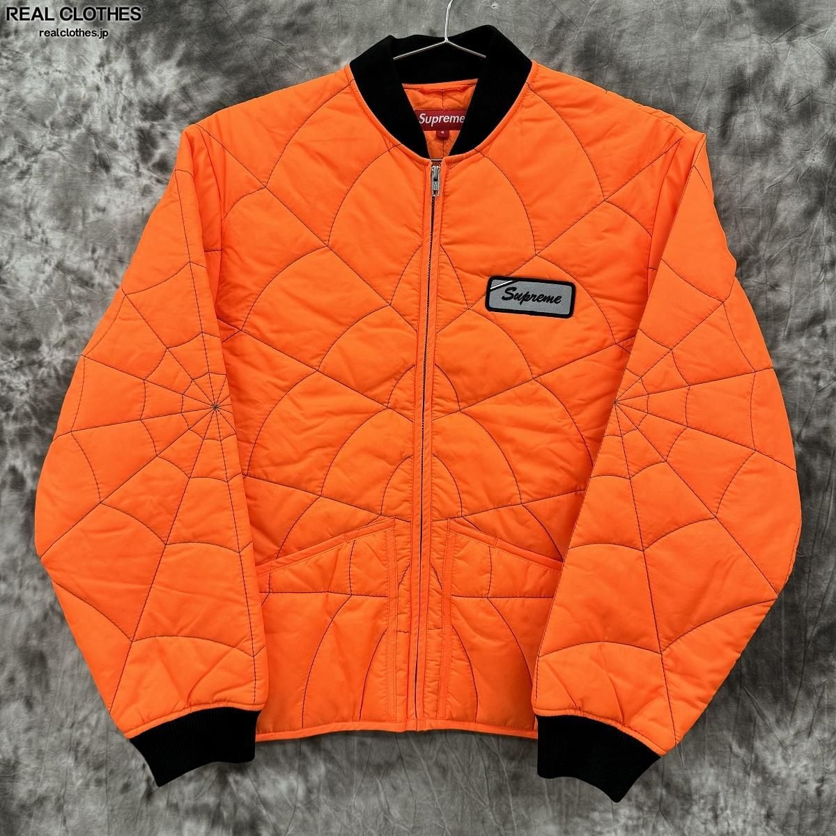 未使用】Supreme/シュプリーム【19SS】Spider Web Quilted Work Jacket