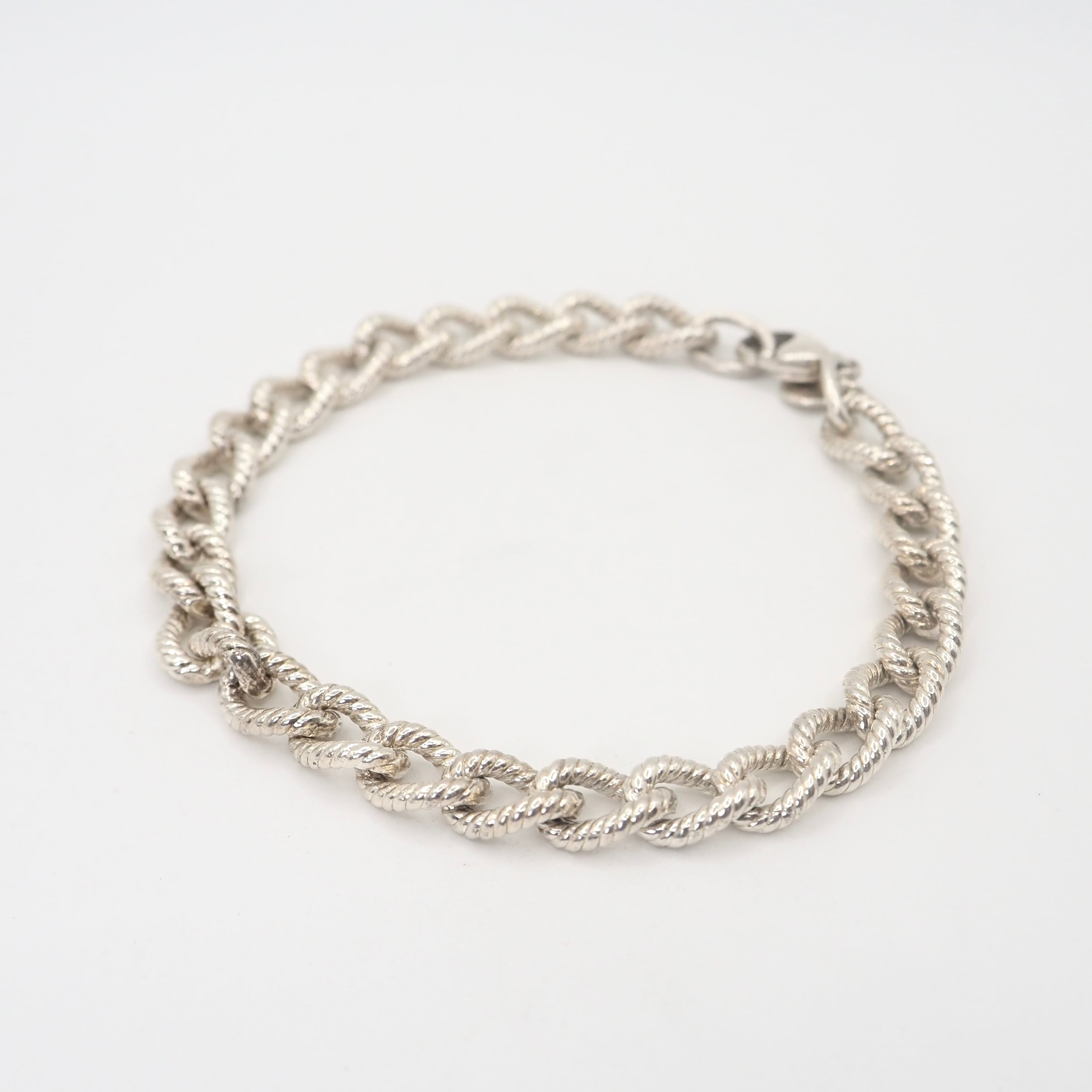 Tiffany&Co. ツイストチェーン ブレスレット シルバー925 ティファニー