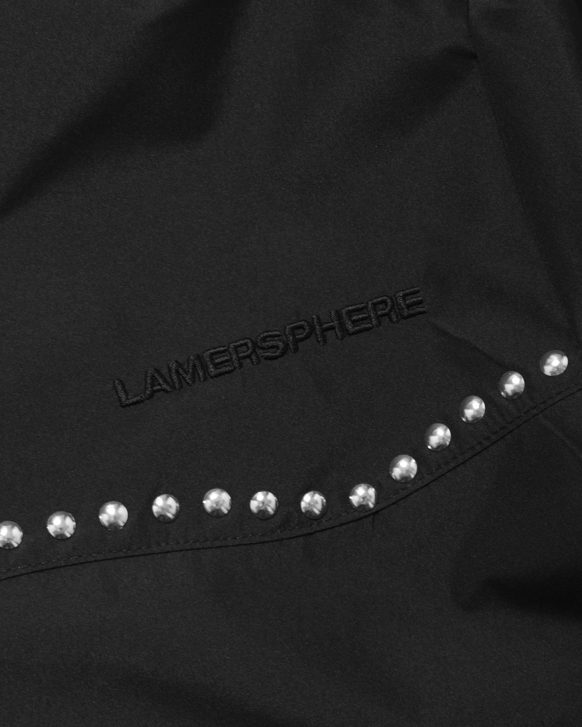 03.STUDS RUNNING JACKET (BLACK) | lamersphere