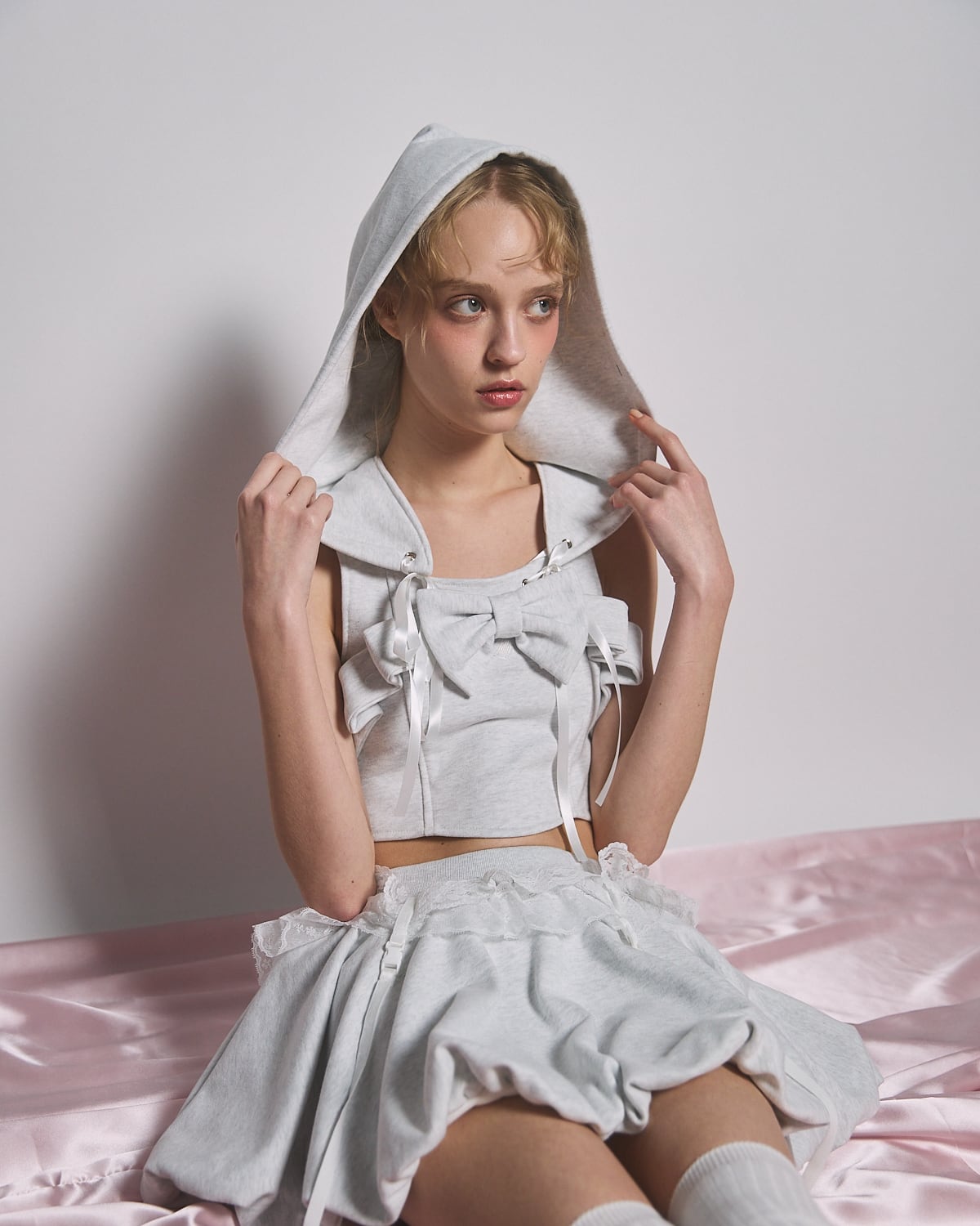 S/S ノースリーブスウェットパーカー | lilLilly official webstore