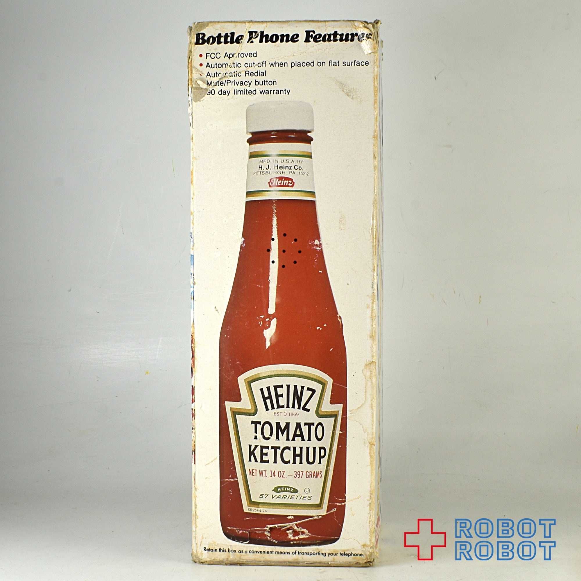 ハインツ HEINZ ケチャップボトル 電話機 アドバタイジング ビンテージ