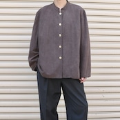 Jones new york silk linen stand collar jacket